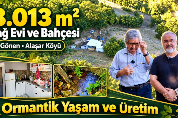 x 8.013 m2 Bağ Evi ve bahçesi. Keşif Arazi.  Arazi Sahibi. ERCAN ÖZTÜRK  0532 684 2443 Balıkesir Gönen Alaşar